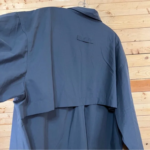 L.L. Bean Buzz Off Insect Shield Gray Button Up light weight Jacket size XXL Reg - Picture 4 of 14